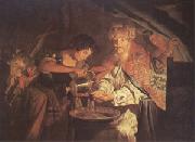 Matthias Stomer Pilate Washing His Hands (mk05) Spain oil painting artist
